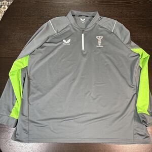 Castore Harlequins Rugby 4XL Men’s Quarter Zip Pullover- Excellent Condition